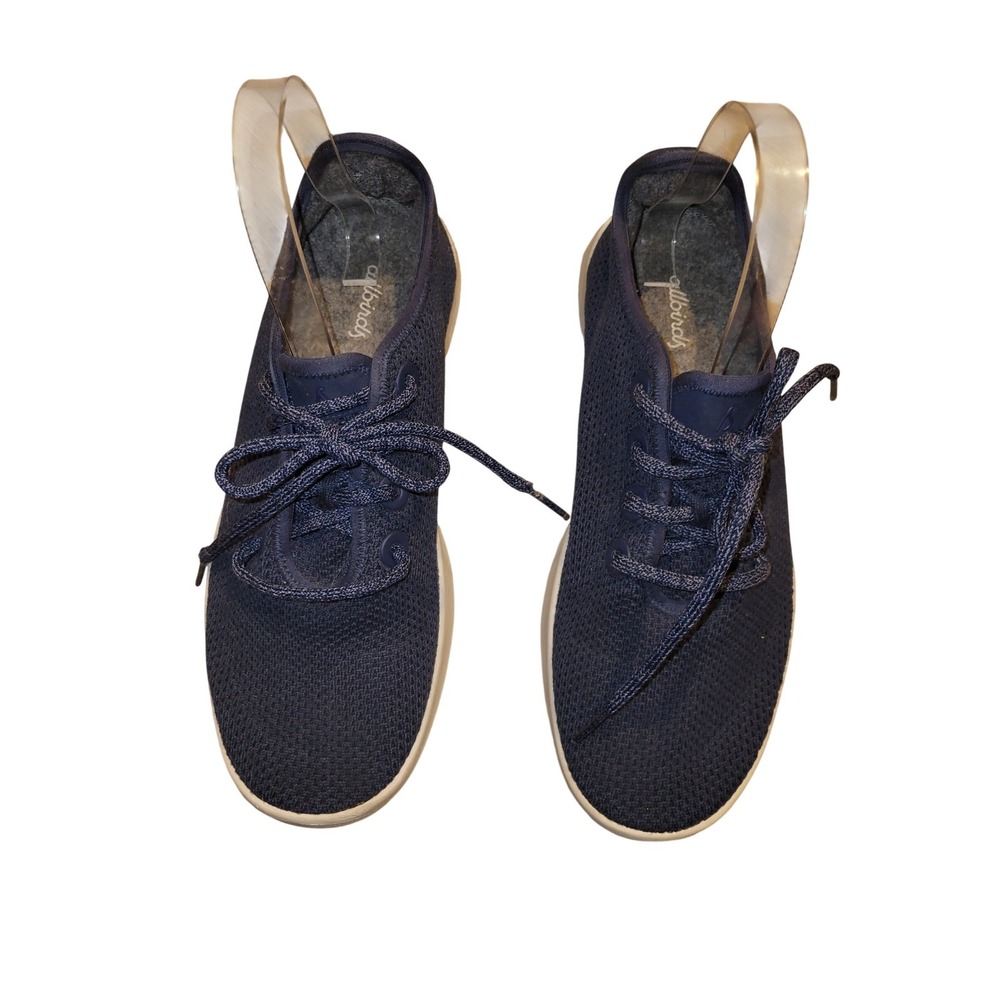 Allbirds Tree‎ Runners Navy Blue Sustainable Mesh Walking Sneakers Womens 10